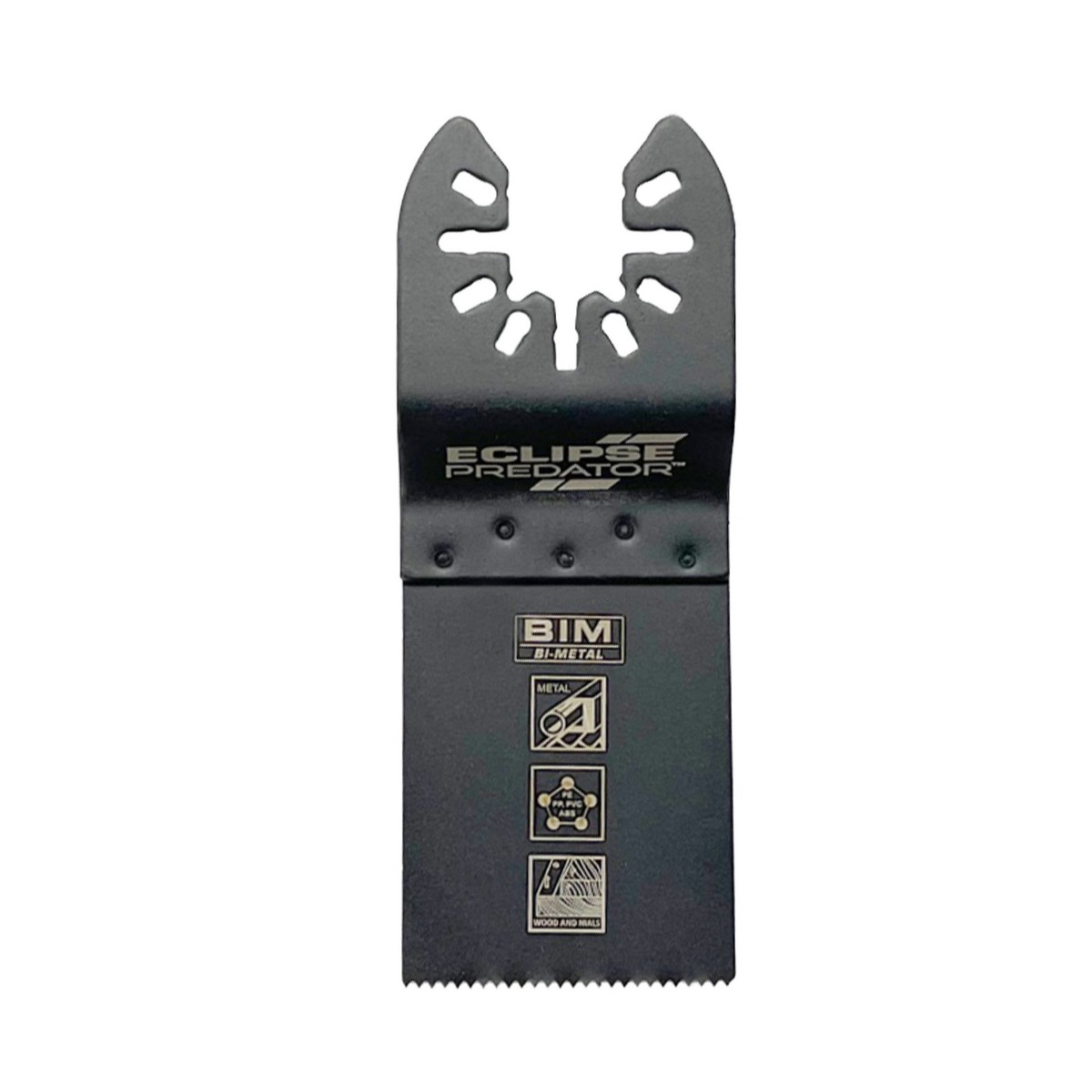 Eclipse Black Bimetal Oscillating Multi-Tool 34Mm