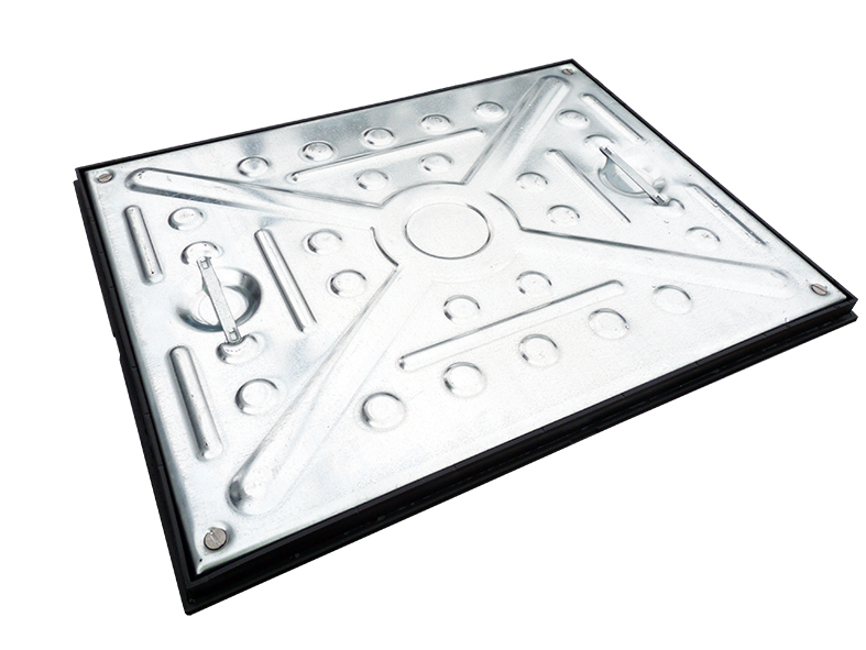 Ej Domestic 10Tn Steel Solid Top Cover - 600 X 450 X 25Mm