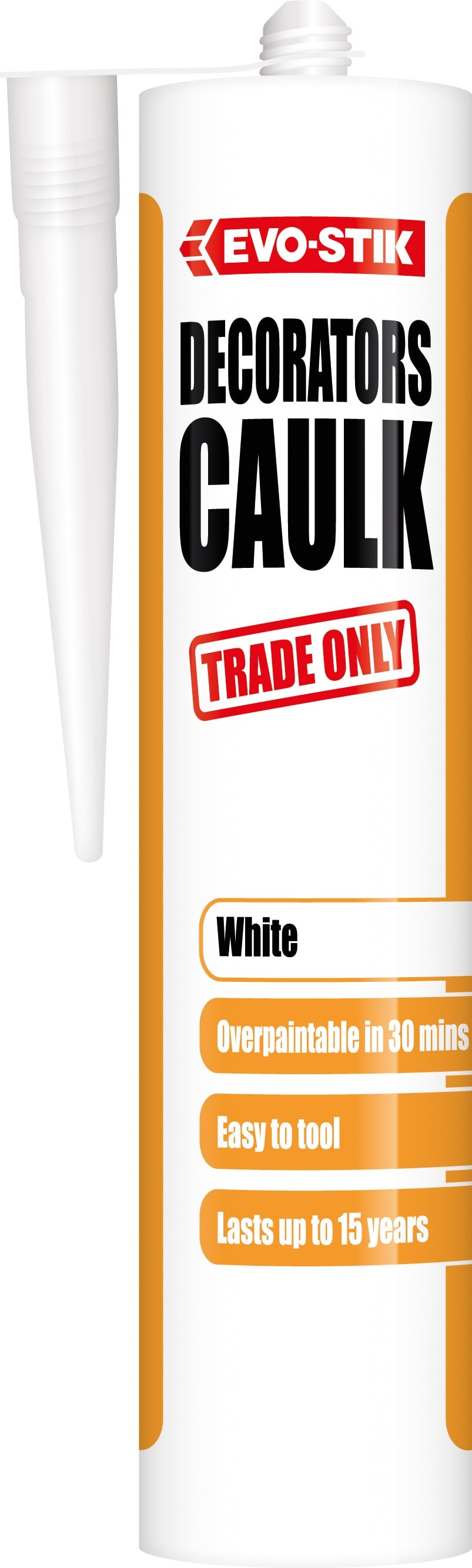 Evo-Stik Decorators Caulk C20 280Ml - White