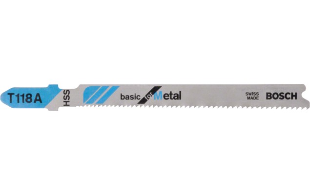 Bosch Jigsaw Blades For Metal T118a (5 Pack)