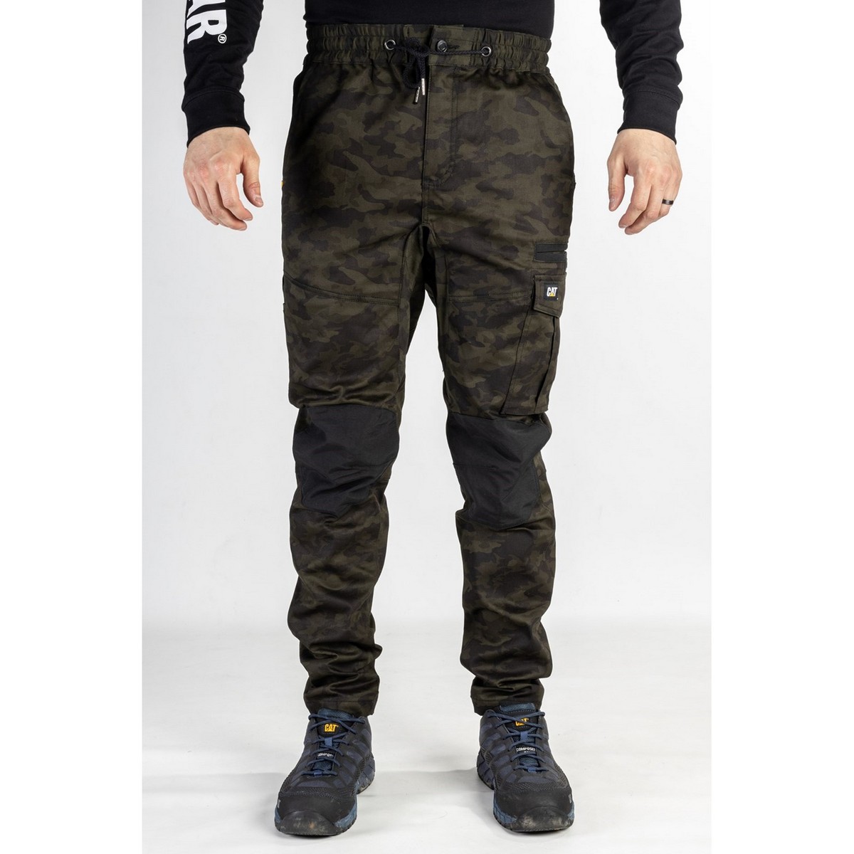 Caterpillar Dynamic Trousers - Night Camo - 36" Waist / 30" Short Leg