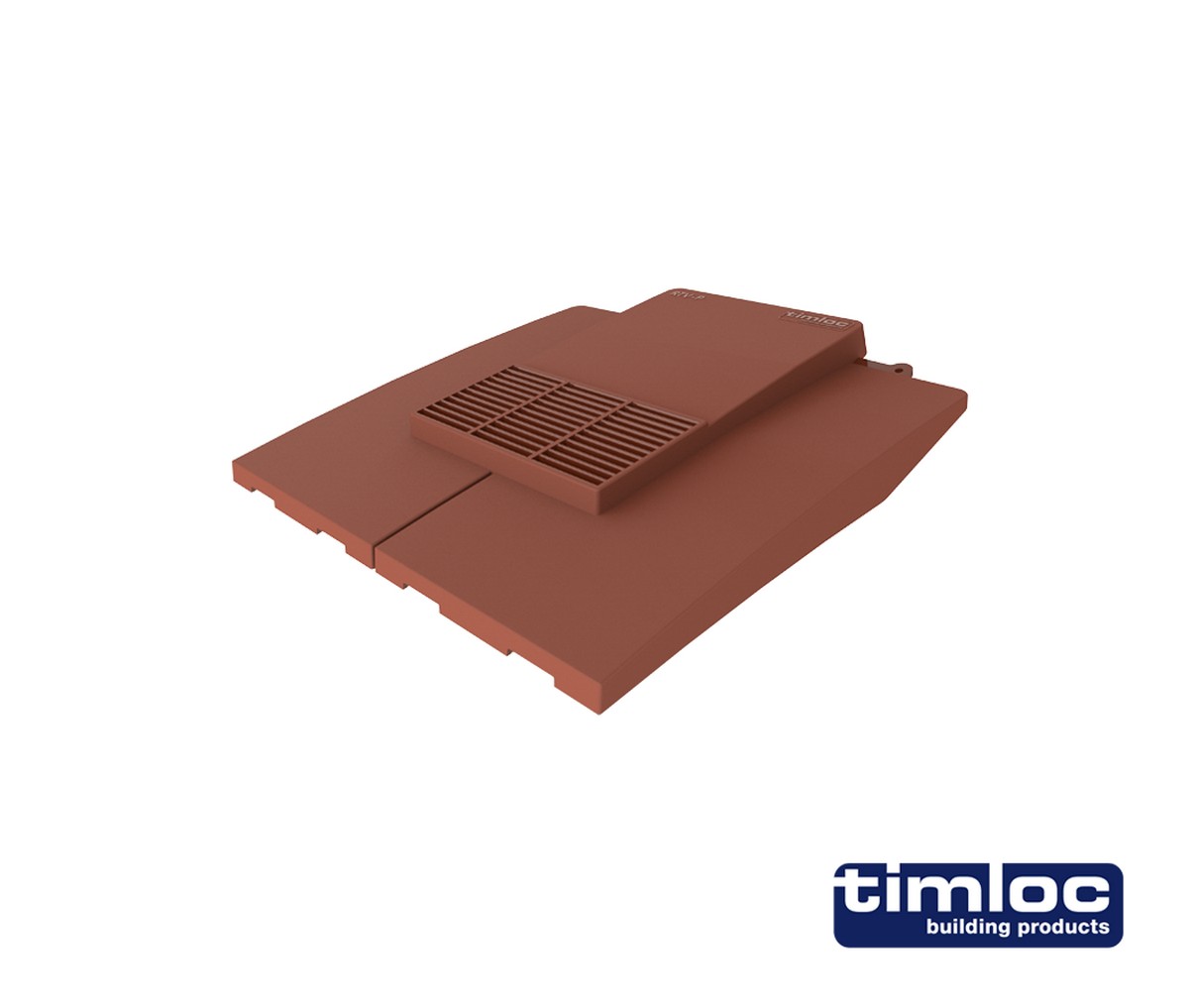 Timloc Red Inventive Plain Tile Vent - (Single)