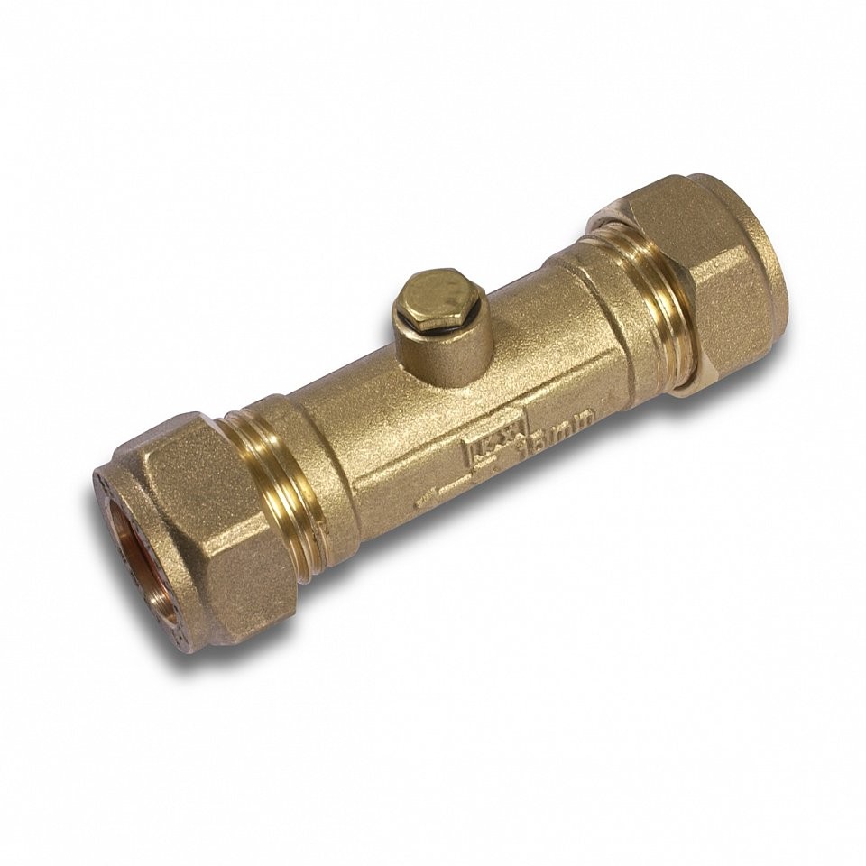 Embrass Peerless Double Check Valve 22Mm Cxc Dzr Wfbs Listed