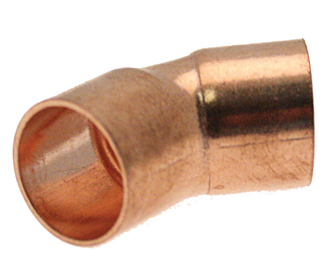 Non Branded Bradfords Trade End Feed Elbow 45Deg Wras 35Mm