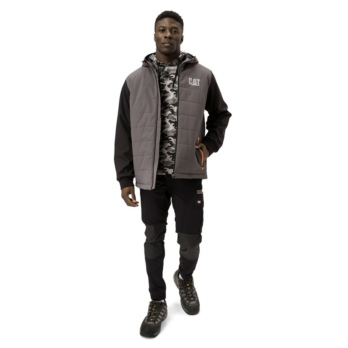Caterpillar Light Tech Hybrid Jacket - Magnet - Xxxxl