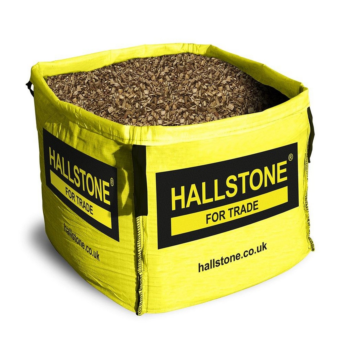 Hallstone White Play Grade Wood Chippings 500Ltr Bulk Bag
