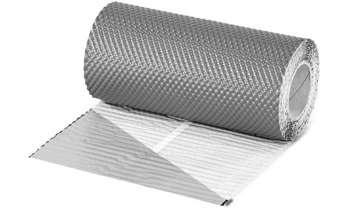 Lead-Free Plus Grey Aluminium Flashing 5Mtr X 300Mm