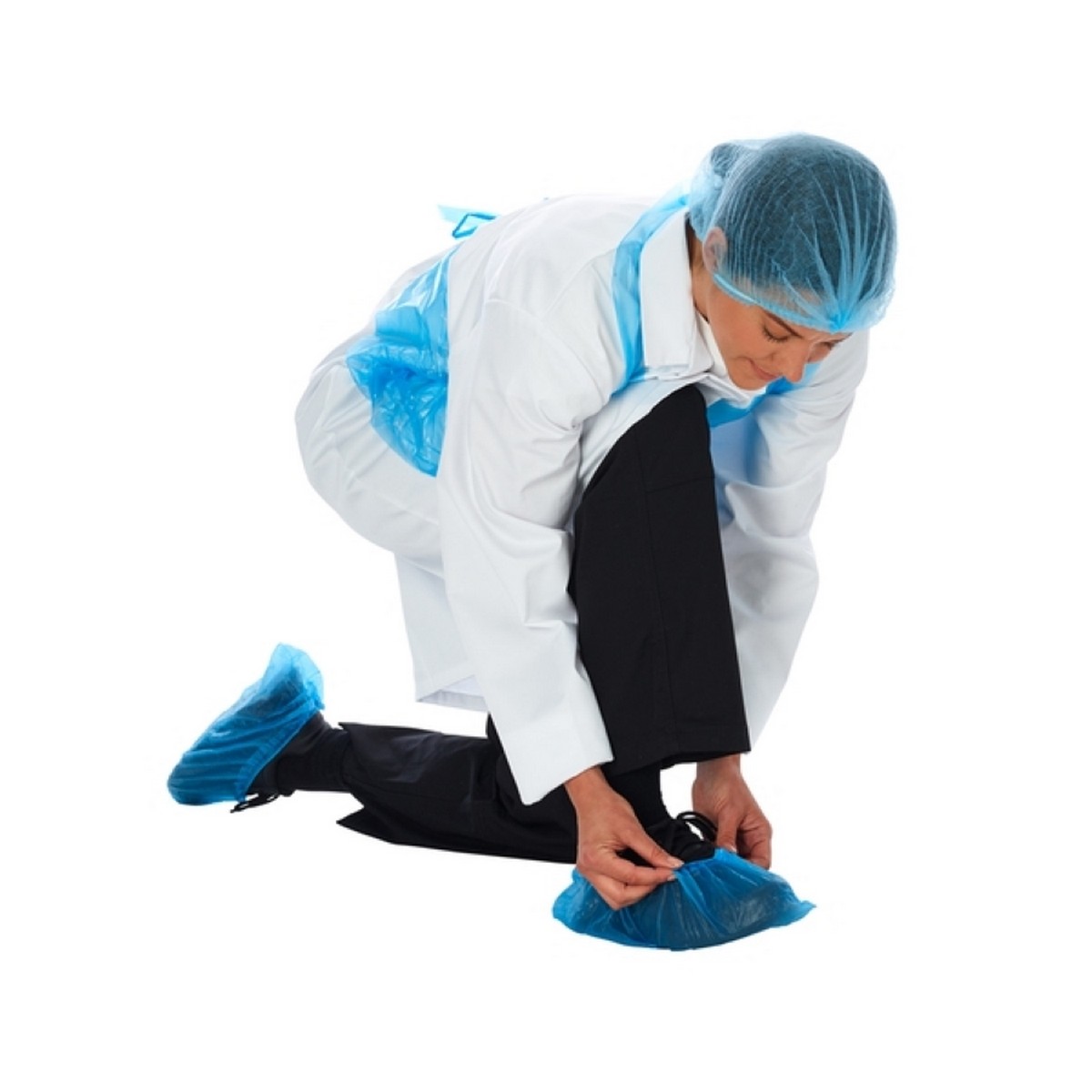 Catersafe Blue Disposable Overshoe 14" - Pack Of 100