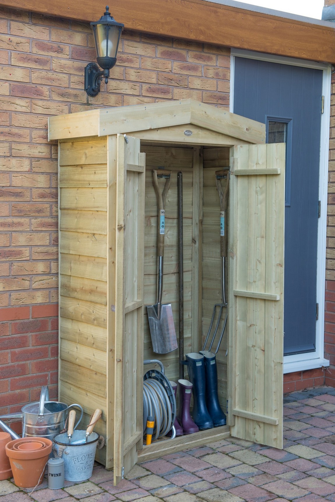 Photos - Inventory Storage & Arrangement Forest Garden Tall Apex Garden Store 1830 x 1100 x 510mm - Treated Timber -  OPATGSHD 