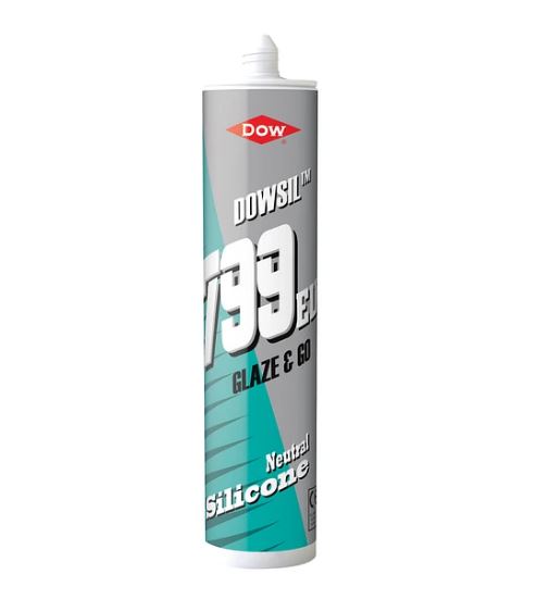 Dow Corning 799 Glazing Silicone Sealant 310Ml - Clear