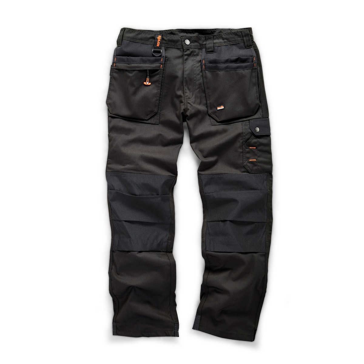 Scruffs Black Worker Plus Trouser - 36" Waist 31" Leg