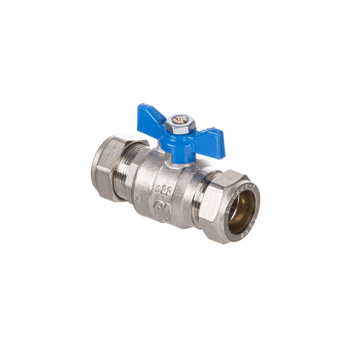 Altecnic Blue Ballvalves Butterfly Handle 22Mm