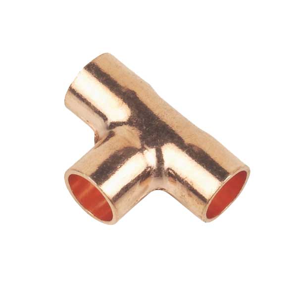 Non Branded Bradfords Trade End Feed Equal Tee Wras 8Mm
