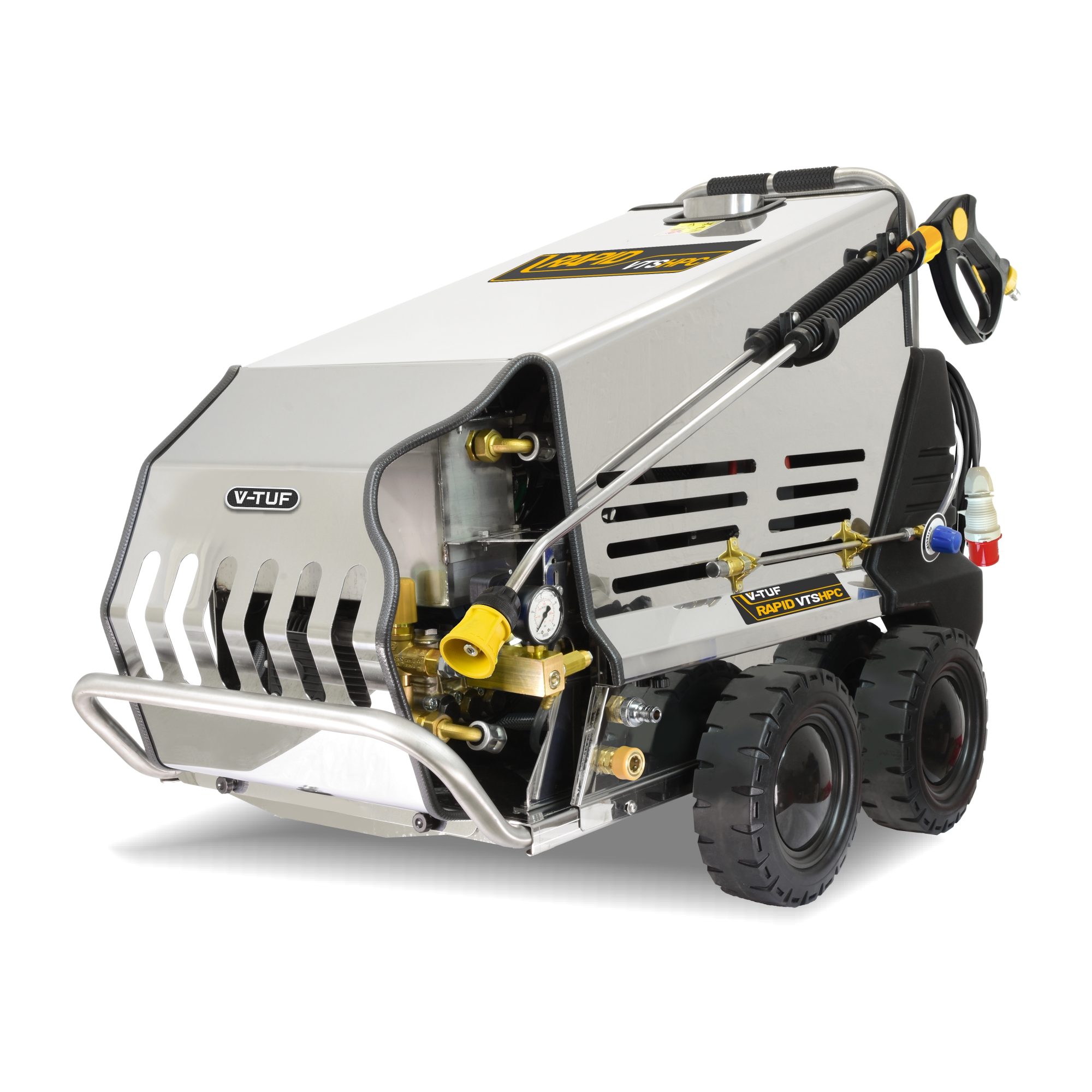 V-Tuf Rapid Mobile Hot Pressure Washer (415V_200bar)