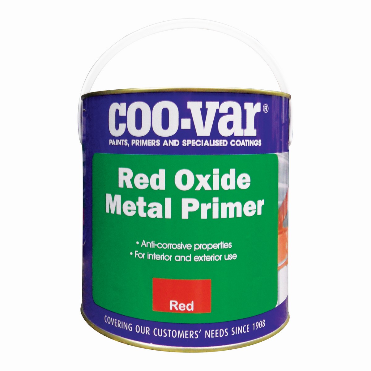 Coovar Red Primer Metal Oxide 2.5Ltr