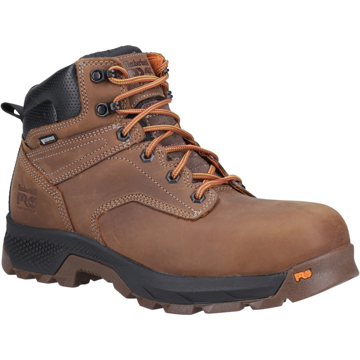 Photos - Safety Equipment Timberland Pro Titan 6" Safety Boots - Brown - Size 9 39469-73625-08