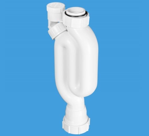Mcalpine Anti-Syphon 32Mm Straight Through Trap (32Mm Outlet) X10v