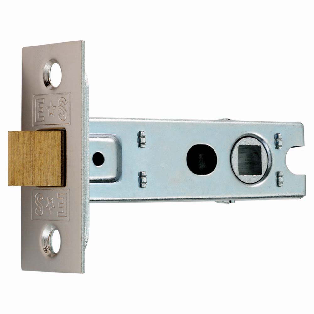 Eurospec Tubular Mortice Latch 64Mm Np Fore End