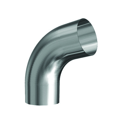 Lindab Men's Magestic Steel Rainwater System 70Deg Conical Pipe Bend Bk 75Mm - Galvanised