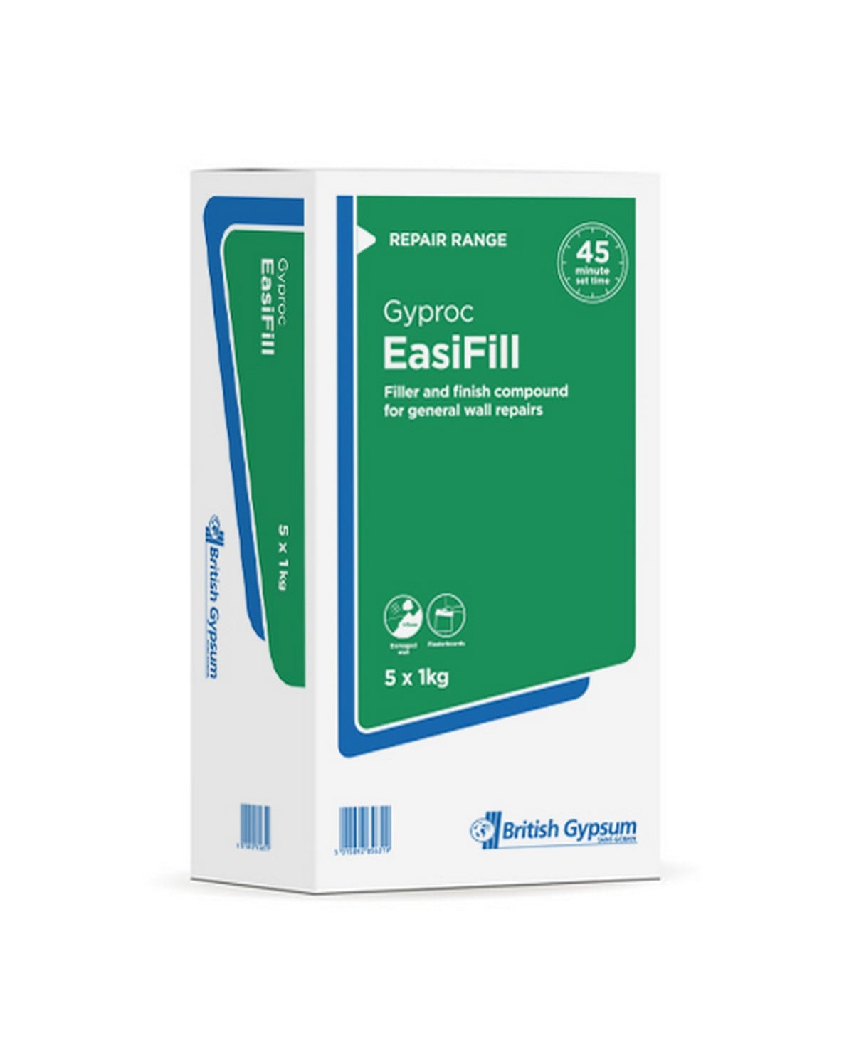 Gyproc Green Easi-Fill 5 X 1Kg - Image 5