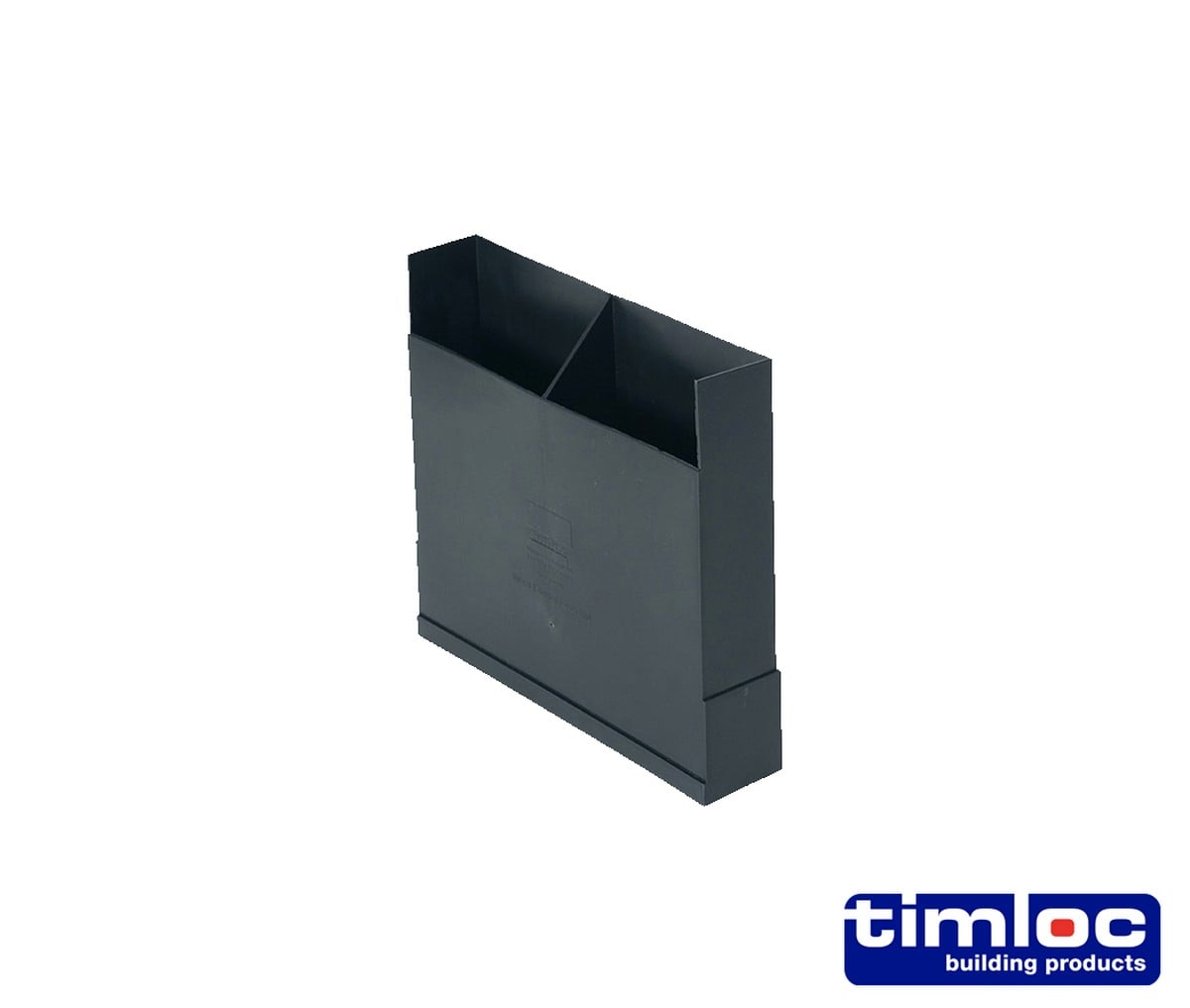 Timloc - Vertical Extension for Underfloor Vent - 150mm - 1204 - Black