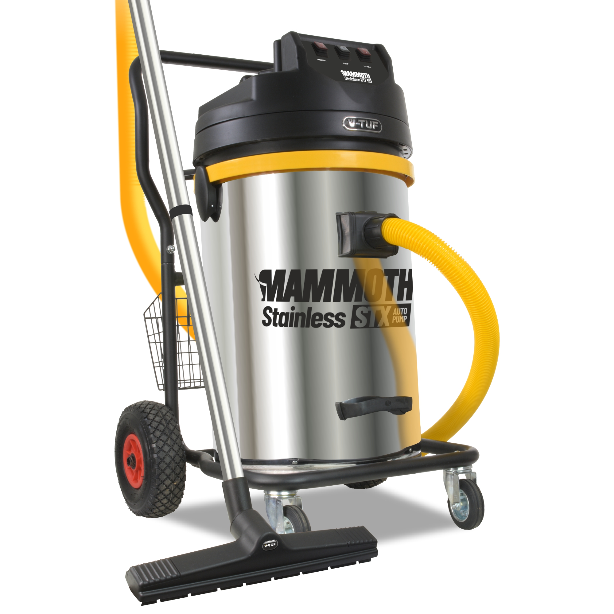 V-Tuf Mammoth Twin Motor Wet & Dry Vacuum Cleaner, 80L, 2400W