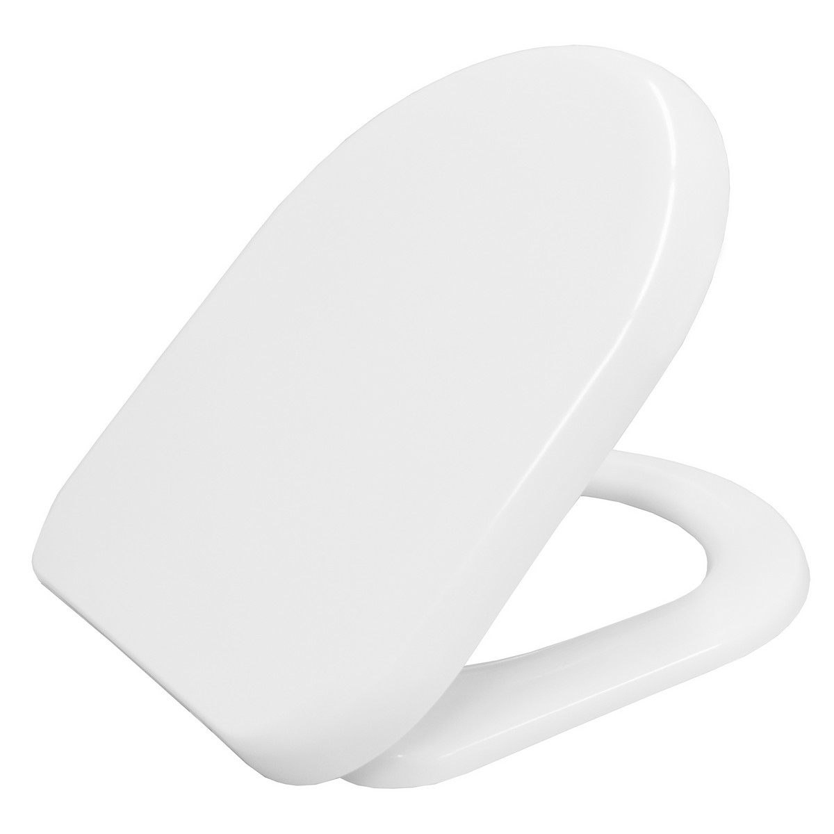 Bemis White San Remo Duroplast Toilet Seat