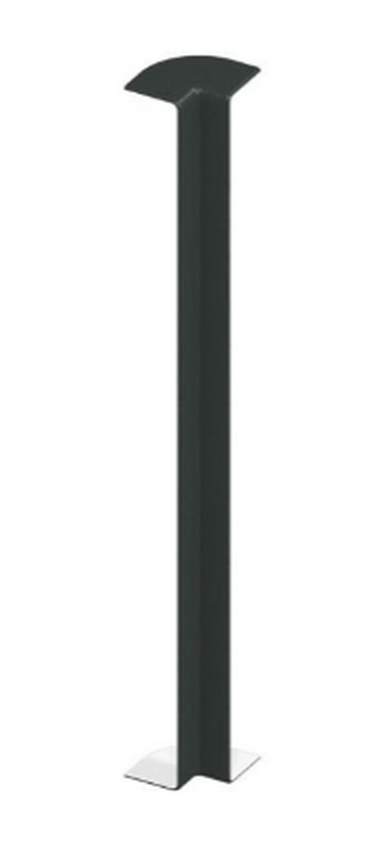Eurocell Black Fascia And Capping Board Double Ended Internal Corner Trim - 450Mm