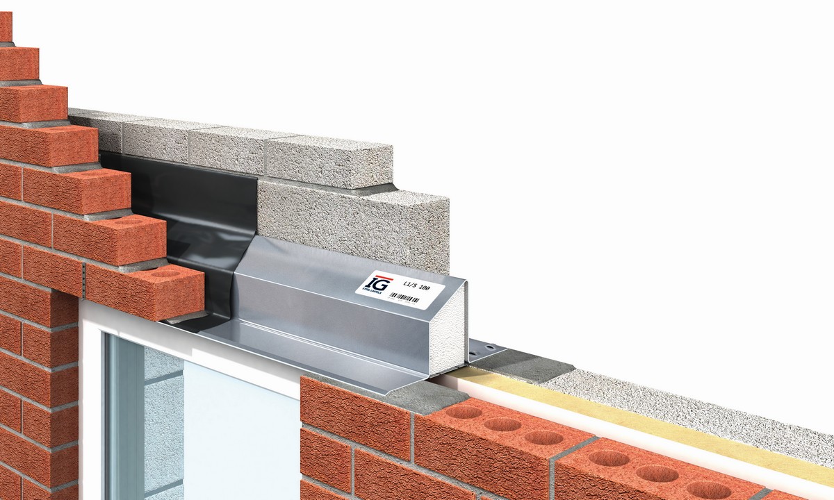 Ig Lintels Ig L1/S 100 Standard Structural Steel Lintel - 2400Mm