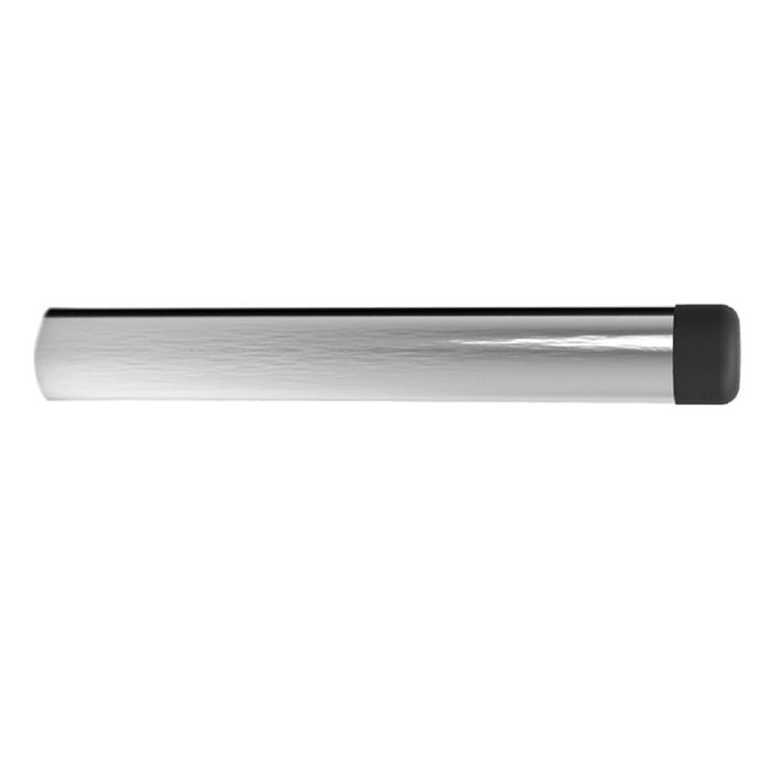 Carlisle Brass Clinder Pattern Door Stop - Satin Chrome