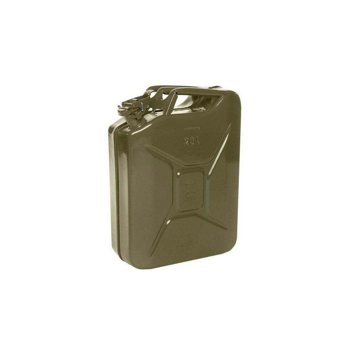 Prosolve Green Metal Jerry Can 20Ltr Khaki