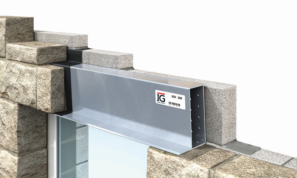 Ig Lintels Ig Box 200 Standard Structural Steel Lintel - 2100Mm