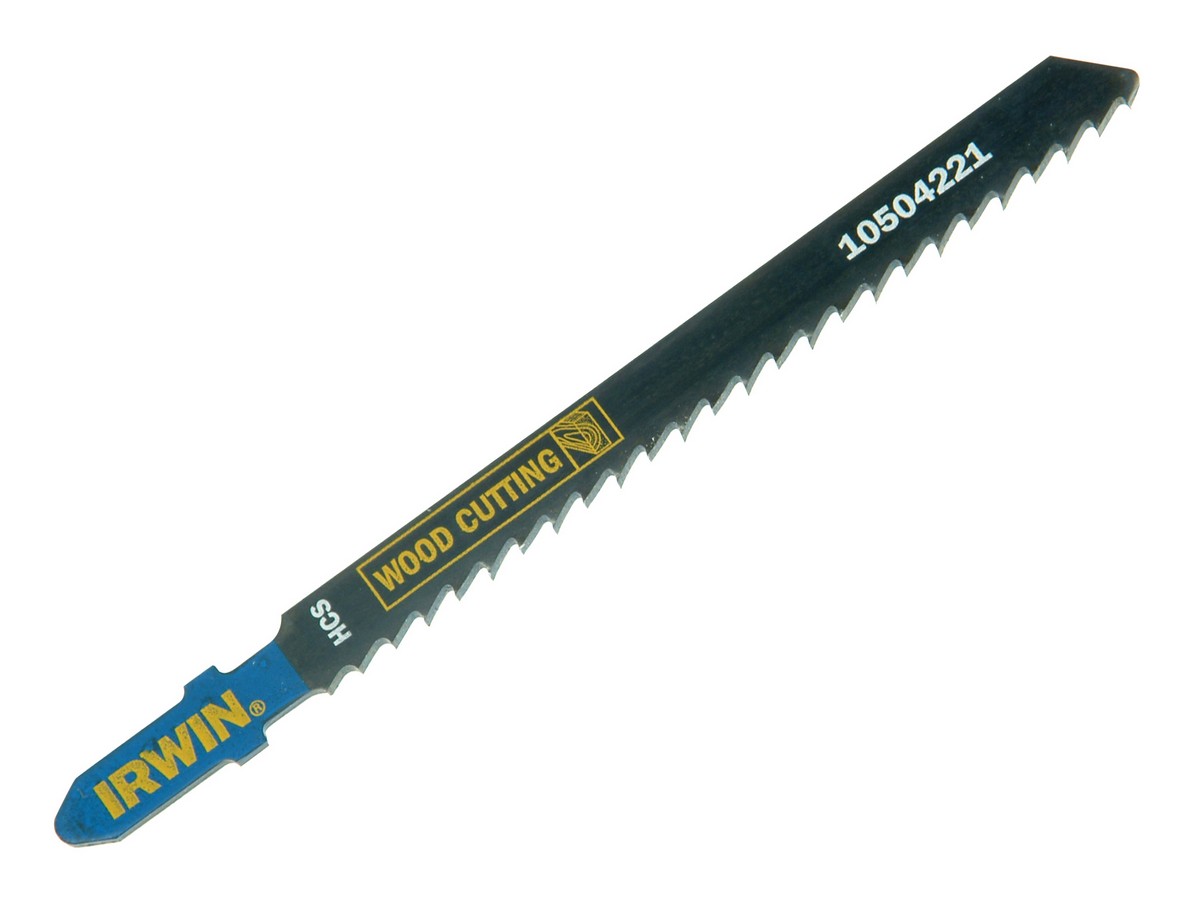 Irwin - T101BR Jigsaw Blades - 100mm - Pack of 5