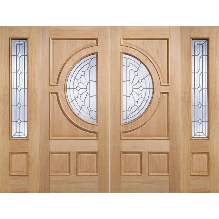 LPD Empress Zinc Clear Bevelled Glazed External Door 1981 x 838 (33 ...