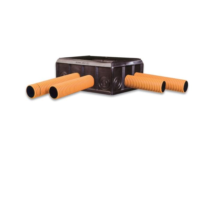 Gr Riser Rigiduct Ridgiduct Plastic Access Chamber 600 x 600 x 320mm Deep