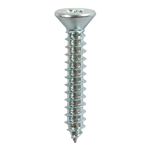 Timco Self-Tapping Screws Pz2 Csk 8 X 3/4" Bzp - Bag Of 20