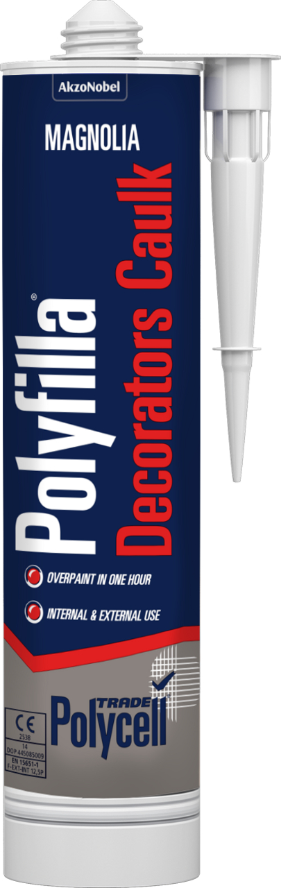Polyfilla Polycell Trade Decorators Caulk 380Ml Magnolia