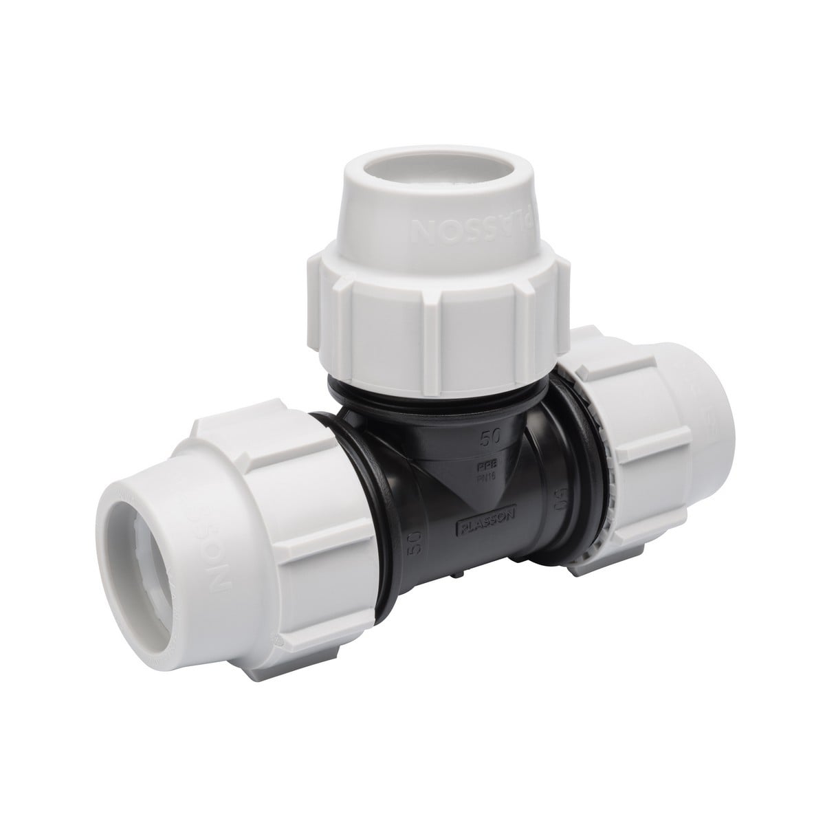 Plasson 7040 Mdpe 90 Degree Tee 25Mm