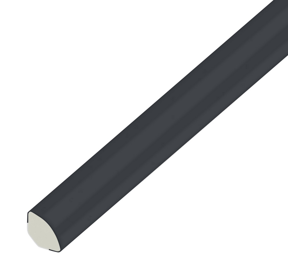 Eurocell Anthracite Upvc Quadrant 17.3Mm X 3Mtr
