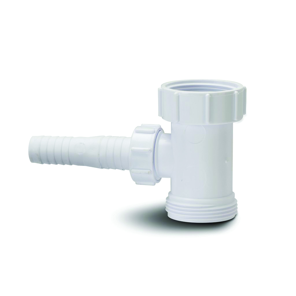 Polypipe White Washing Machine Trap Adaptor 40Mm Wt61