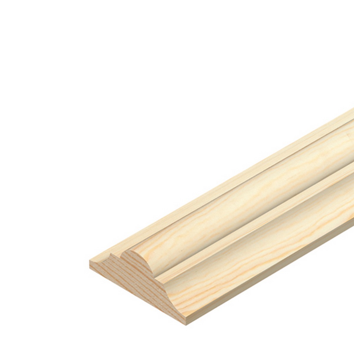 Cheshire Mouldings Astragal Decorative Moulding Pine - 9 X 21Mm 2.4M