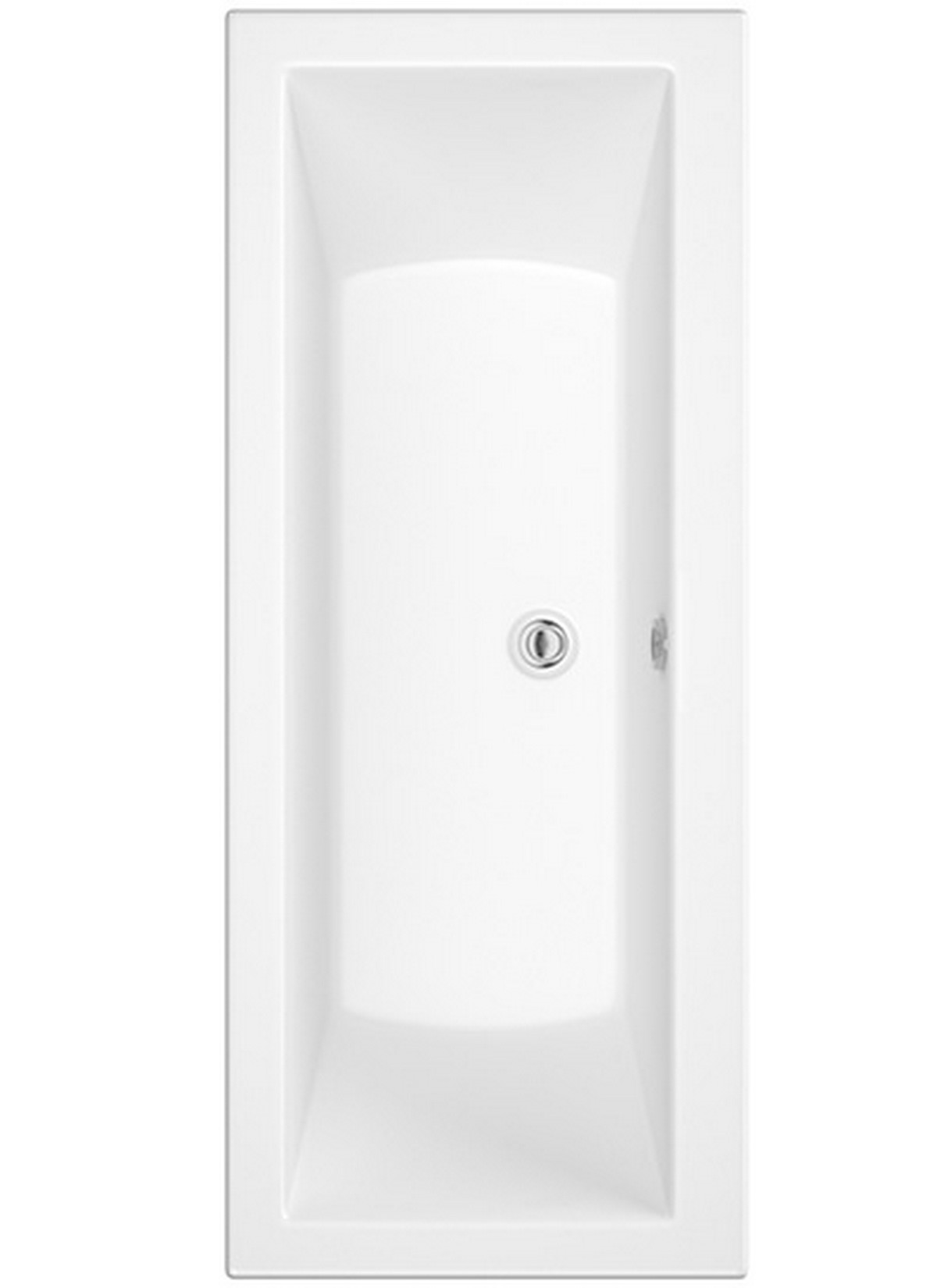 Bradfords White Solarna Trojancast Double Ended Plain Bath 0Th 1700 X 750Mm
