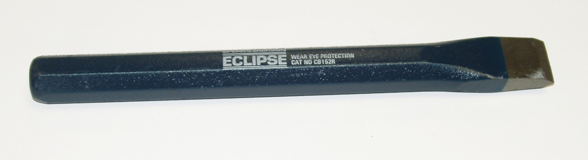 Eclipse - Flat Chisel - 10 inch x 1 inch - Chrome Vanadium