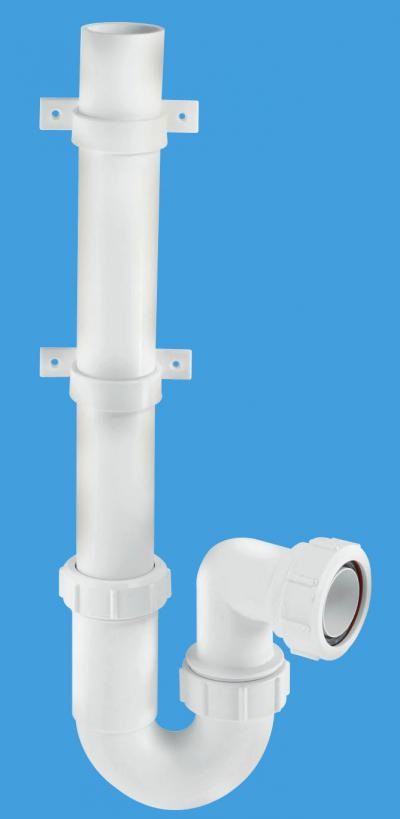 Mcalpine White Standard 75Mm Standpipe Trap (38Mm Outlet) Wm3