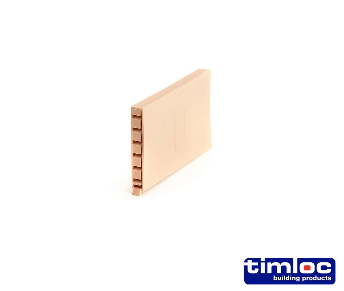 Timloc - Cavity Wall Weep Vent - 65 x 10 x 100mm - Buff