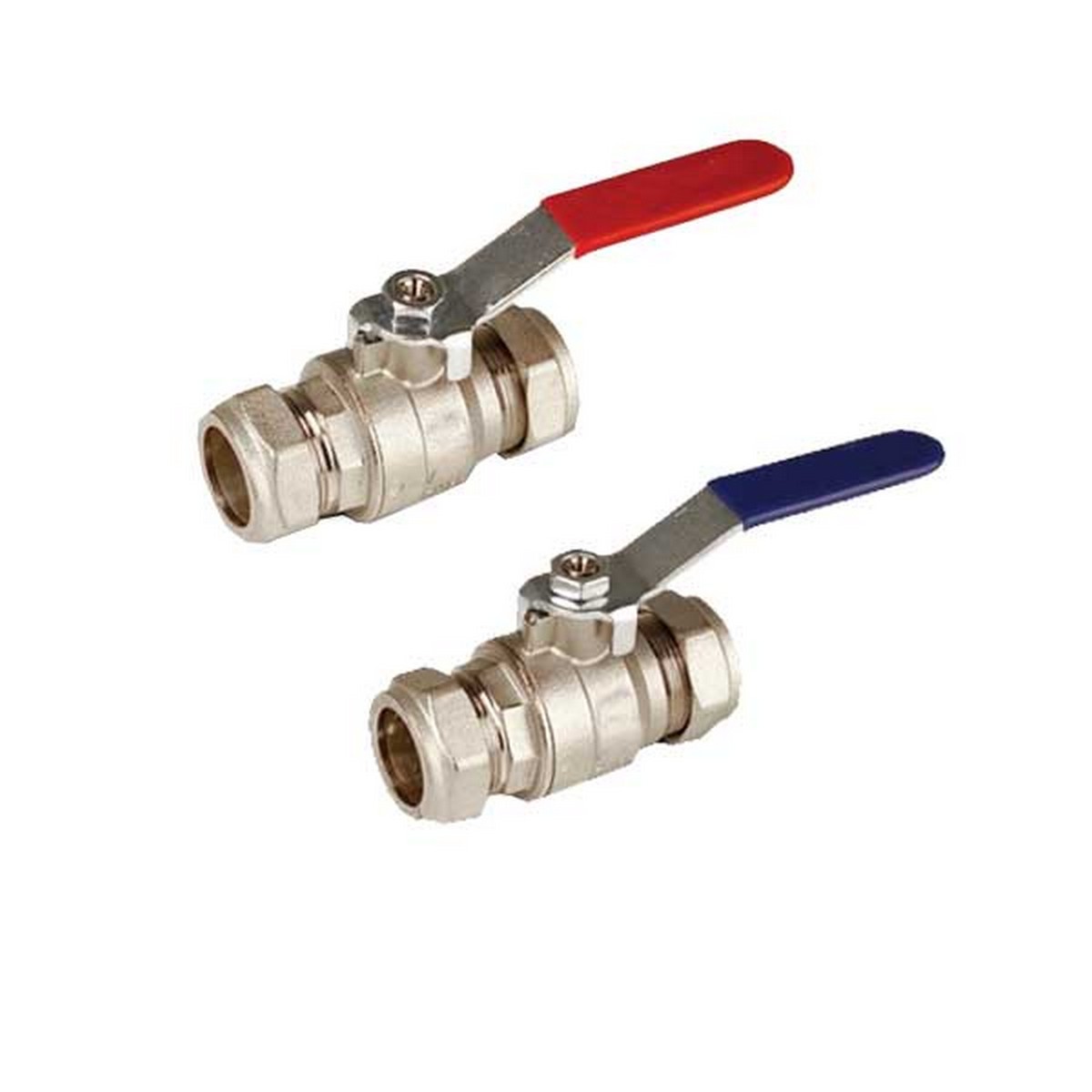 Altecnic Red/Blue Lever Ballvalve Cxc Water 15Mm
