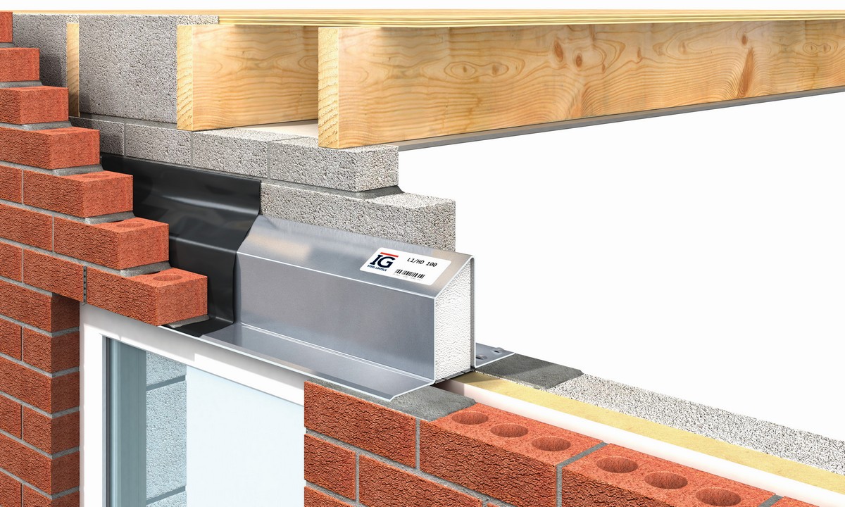 Ig Lintels Ig L1/Hd 100 Heavy Duty Structural Steel Lintel - 3600Mm