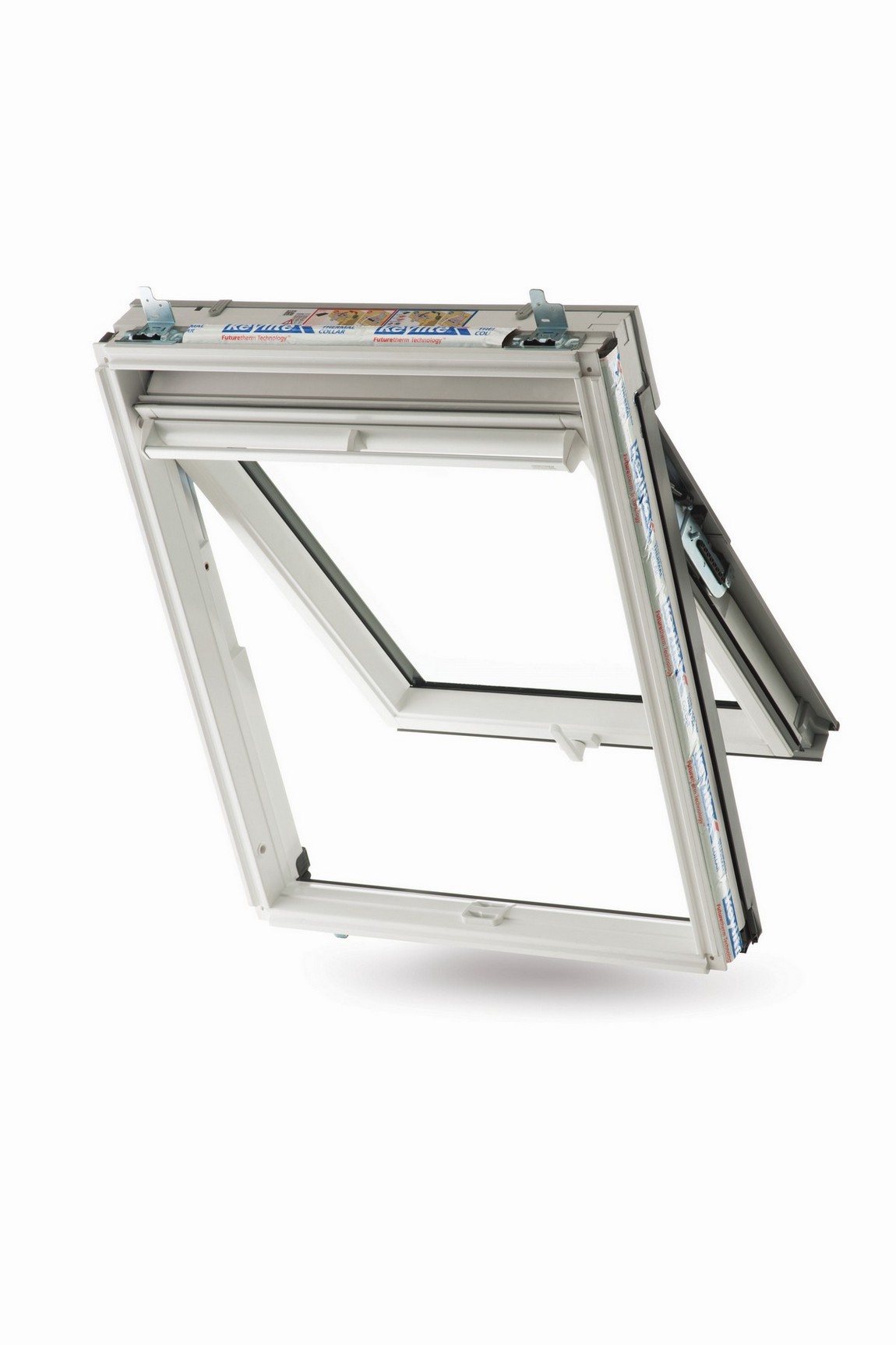 Keylite - Top Hung Fire Escape Hi-Therm Roof Window - 1140 x 1180mm - White