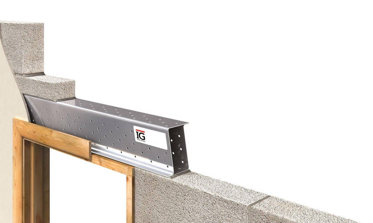 Ig Lintels Ig Box 140 Standard Structural Steel Lintel - 1500Mm