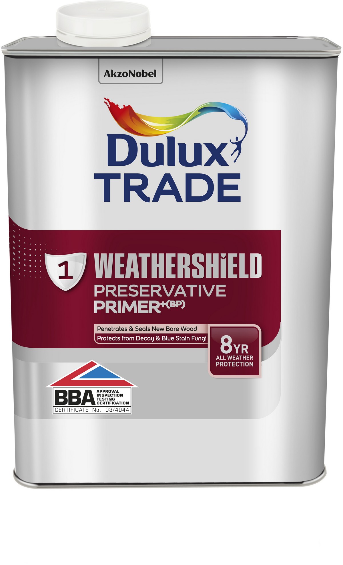 Bradfords Blue Dulux Trade Weathershield Preservative Primer 1Ltr